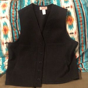 Filson 100% virgin wool vest size 46 BL